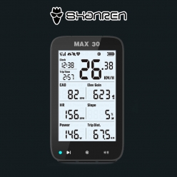 샨렌 맥스 30 GPS 속도계 3인치 대형 스크린 / 추정파워 기능탑재