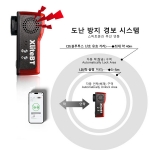 엔피트닉스 Xlite BT 스마트 후미등  자전거 도난방지 경보기