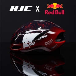 HJC 홍진 퓨리온 2.0 레드불 콜라보 에디션 Ver.2 리미티드 한정판 에어로 자전거 헬멧