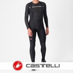 2026 카스텔리 컴페티치오네 빕타이즈  겨울용 자전거 멜빵 9부 패드바지