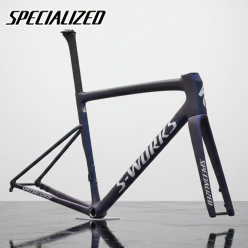 스페셜라이즈드 에스웍스 타막 SL8 프레임 컬러: Satin Carbon / Cyan to Blue Viavi Pearl