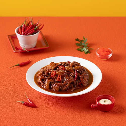 얼짱쭈꾸미 650g 매운맛 덜매운맛 양념 쭈꾸미 볶음 밀키트 캠핑 음식