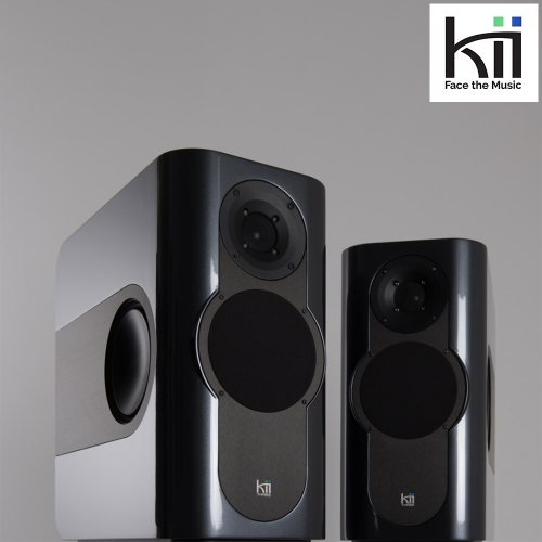 Kii Audio | Kii THREE System Mineral Grey 1조2개 | 220V 정식수입품 | 384kHz 32bit 지원