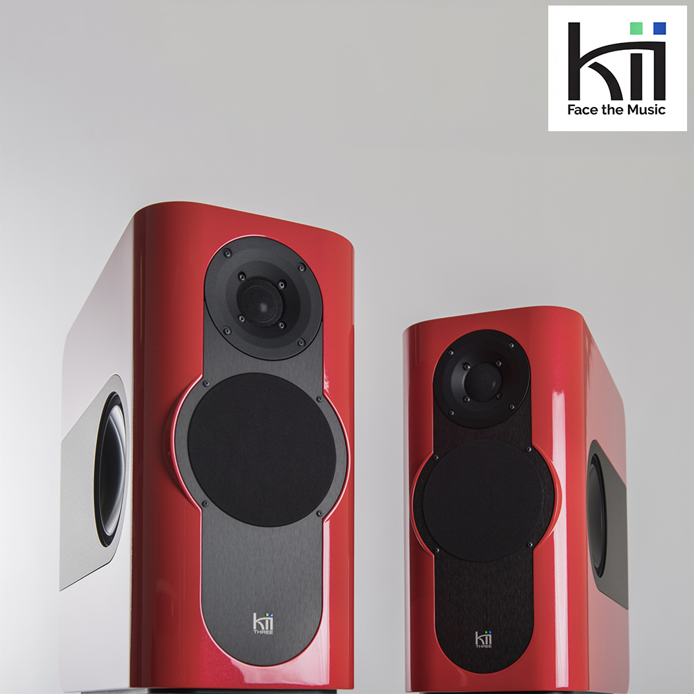 Kii Audio | Kii THREE System Goa Red 1조2개 | 220V 정식수입품 | 384kHz 32bit 지원