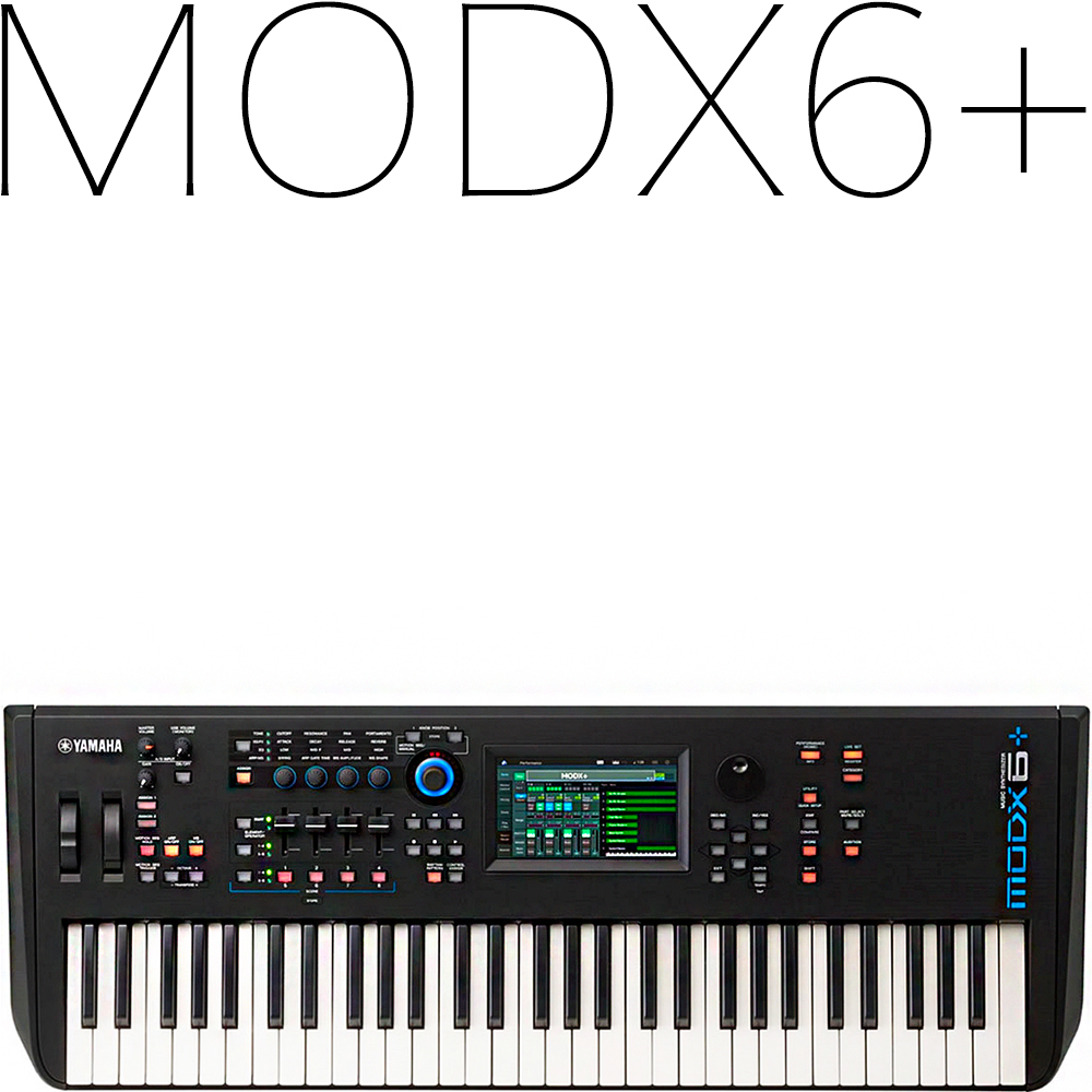 Yamaha MODX6+ MODX6Plus 야마하뮤직코리아220V정식수입품