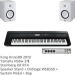 KORG KROSS2 88 Black Edition + HS8w + RT4 + etc | 정식수입품 | 리뷰포함 | 스타인버그 마우스패드증정, 건반커버증정