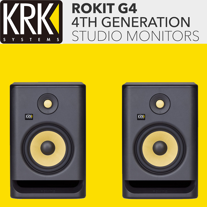 KRK ROKIT5 G4 1조2개 Studio Monitor 220V정식수입품 리뷰포함 전시품