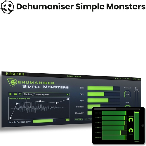 Krotos Audio Dehumaniser Simple Monsters | 정식수입품