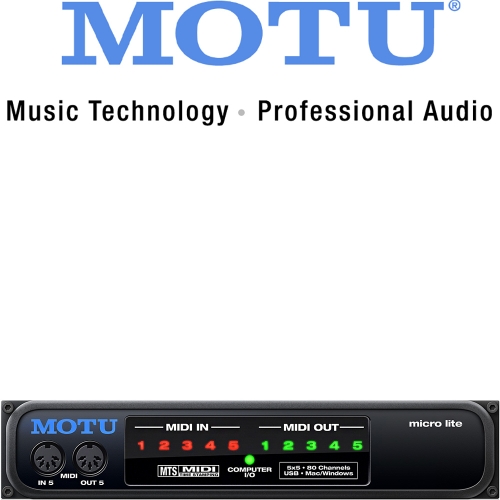 MOTU Micro Lite | 정식수입품