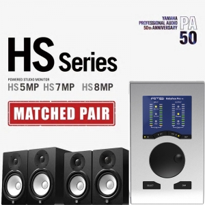 Yamaha HS8MP (Matched Pair) 1조2개+ RME Babyface Pro FS ESS칩 | 모가미 3m XLR 포함