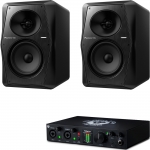 Black Lion Audio Revolution 2x2 + Pioneer VM80 Black 1조2개 | MICtech TRS-XLR 3m 2개 포함