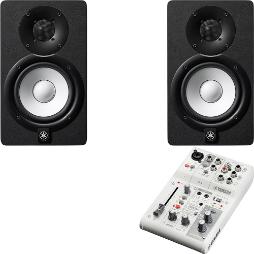 Yamaha AG03MK2 + HS5 1조 2개 | 야마하40주년 기념모델 | MICtech 1.5m TRS-XLR 2개 포함