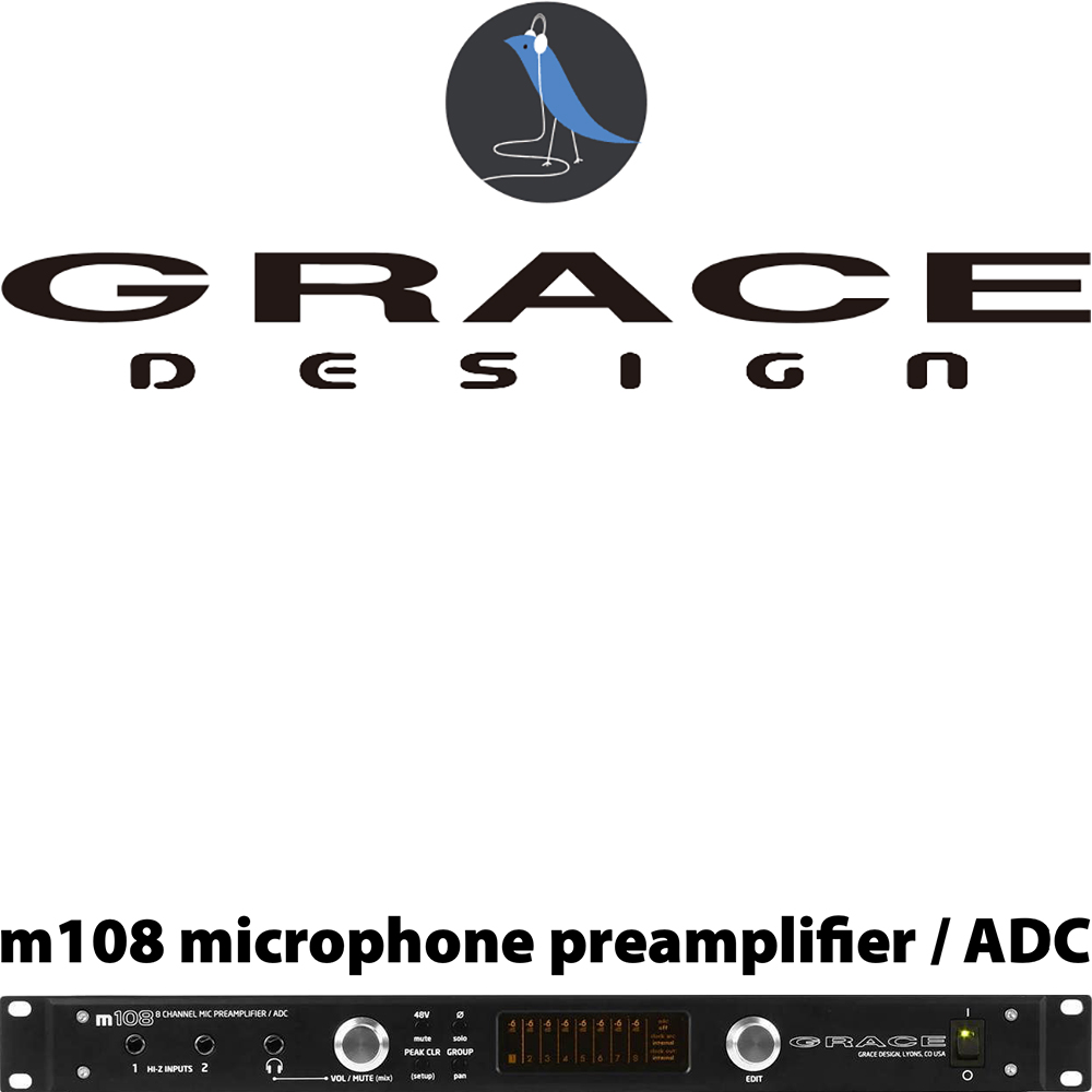GraceDesign m108 | 8-channel Microphone Preamp | 정식수입품