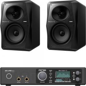 RME ADI2 Pro FS R Black Edition + Pioneer VM80 Black 1조2개 | MICtech TRS-XLR 3m 2개 포함 | 정식수입품