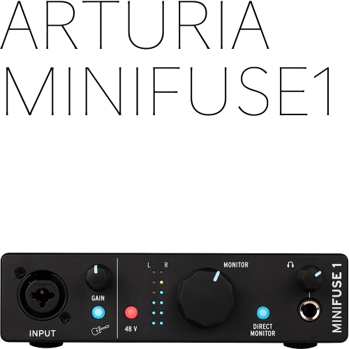 ARTURIA MINIFUSE1 BLACK 미니퓨즈1 검정색 정식수입품 리퓨포함