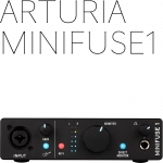 증정이벤트| Arturia MiniFuse1 Black 미니퓨즈1 검정색 | 정식수입품 | 리퓨포함 | V Collection8 증정. 한정수량