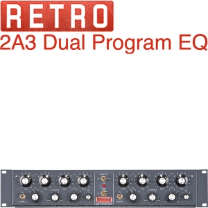 RETRO 2A3 EQ 듀얼채널 튜브 프로그램 이퀼라이저 | 220V 정식수입품
