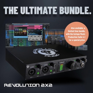 블랙라이언 레볼루션 Black Lion Audio Revolution 2x2 정식수입품 *iZotope Music Production Suite5.2 한정수량