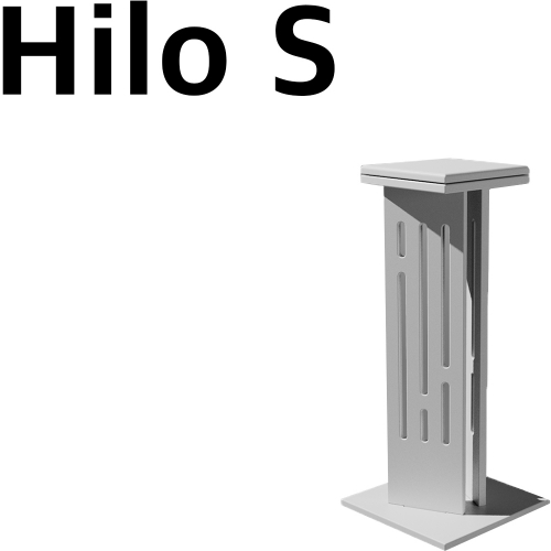 ZON ACOUSTICS HILO S White 1개 | 스피커스탠드