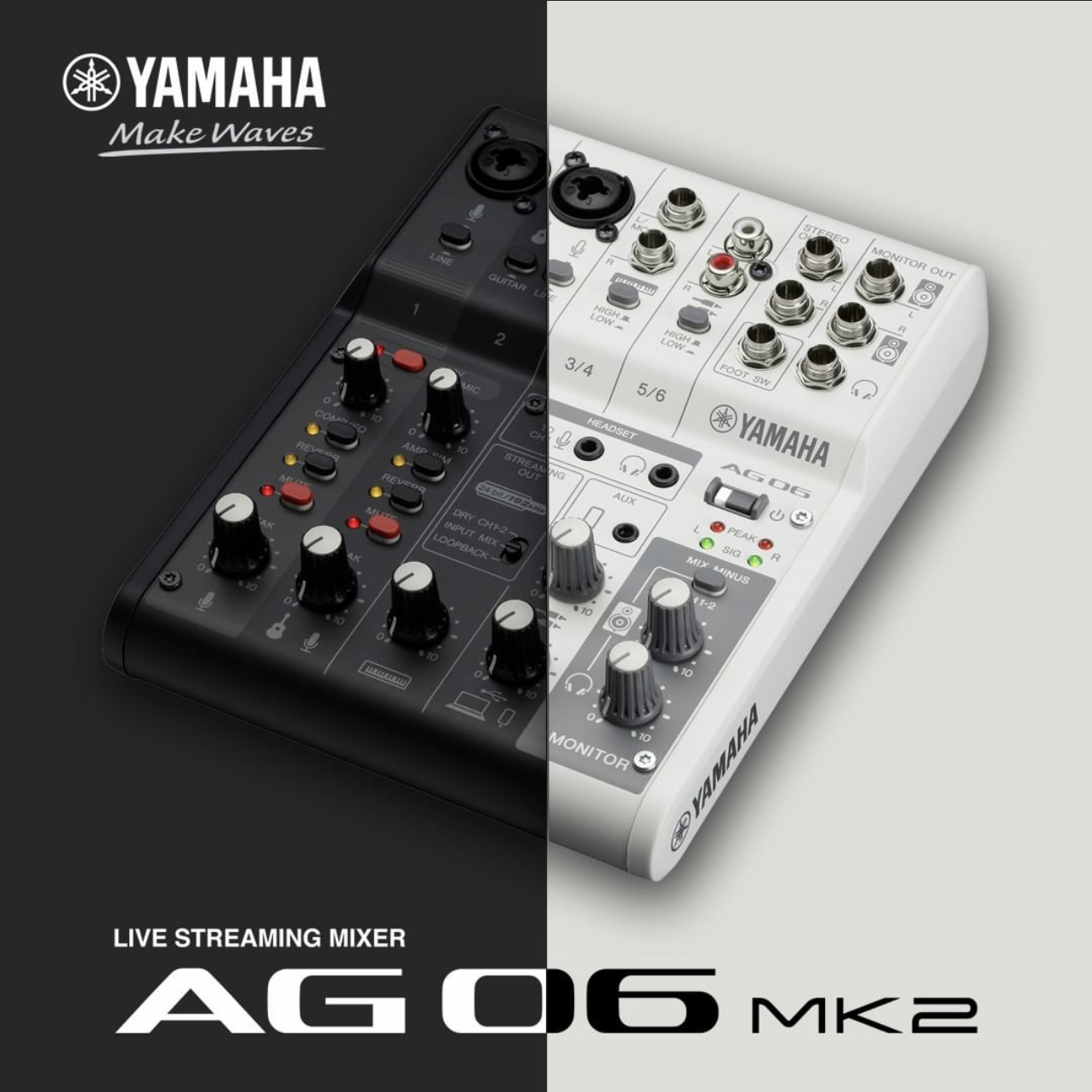 Yamaha 야마하 AG06MK2 하얀색 검정색 | 정식수입품 | 리뷰포함