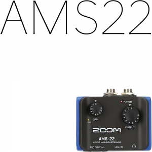 ZOOM AMS22 USB-C 오디오 인터페이스 음악제작및 스트리밍 정식수입품