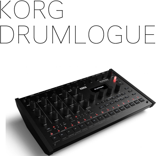 Korg 드럼로그 Drumlogue 하이브리드 드럼머신 정식수입품 MICtech TRS 3m 케이블증정 리뷰포함