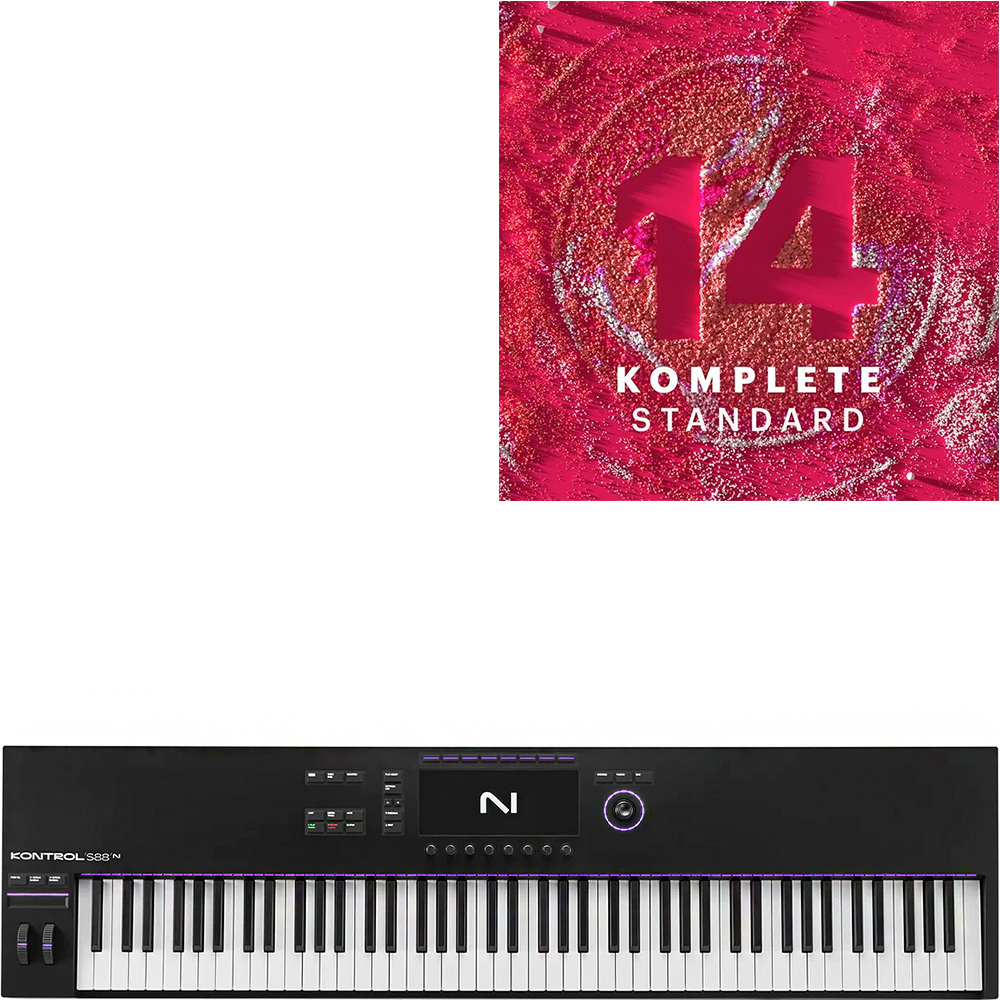 NI Komplete14 Standard + Komplete Kontrol S88mk3, 고급페달, 건반커버, 컴플리트14스탠다드 포함 | 정식수입품 | 리뷰포함