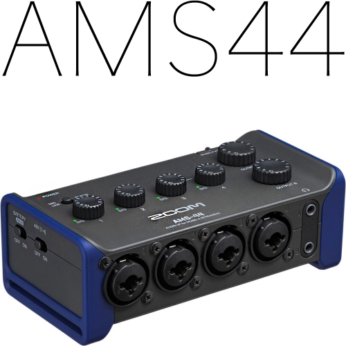 ZOOM AMS44 USB 오디오 인터페이스 음악제작및 스트리밍 정식수입품
