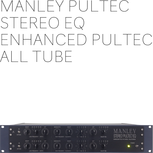 맨리 스테레오 풀텍 이큐 Manley STEREO PULTEC EQ | 220V정식수입품