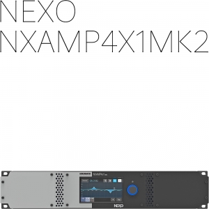 NEXO NXAMP4X1MK2 파워앰프 | 220V 정식수입품