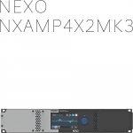 NEXO NXAMP4X2MK2 파워앰프 | 220V 정식수입품