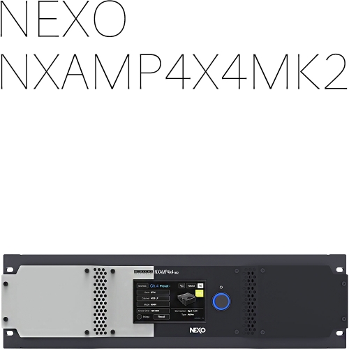 NEXO NXAMP4X4MK2 파워앰프 | 220V 정식수입품