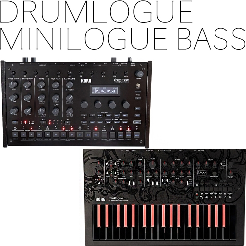코르그 미니로그베이스 한정판 Korg minilogue BASS Limited Edition + Korg 드럼로그 Drumlogue 구매시 Arturia V.C.8 증정. 한정수량.
