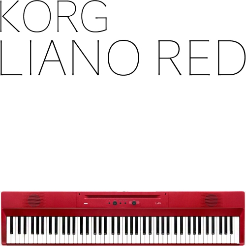 Korg Liano | Metallic Red | 220V정식수입품