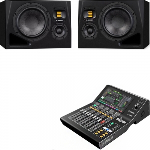 Yamaha DM3 DM3s + ADAM Audio A8H 1조2개  MICtech XLR 3m 2개 포함 정식수입품