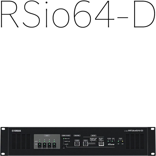 Yamaha RSio64D (dante) 야마하뮤직코리아 정식수입품 DM7