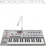 KORG microKORG Crystal 마이크로코르그 크리스탈 한정판 건반커버 3미터TRS케이블포함 220V정식수입품 리뷰중