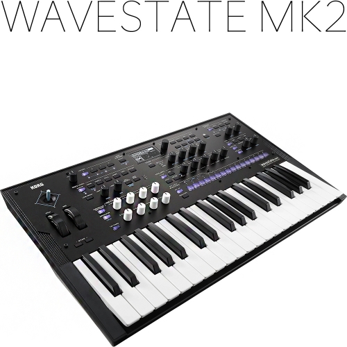 KORG wavestate MK2 웨이브스테이트 220V정식수입품 리뷰포함 건반커버 TRS3m케이블포함