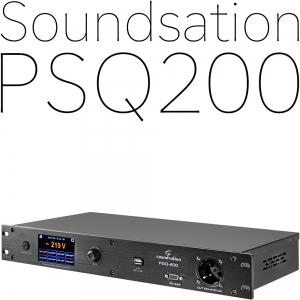 Soundsation PSQ200 8채널 디지털 순차전원공급기 터치스크린제어설계 220V정식수입품 리뷰포함