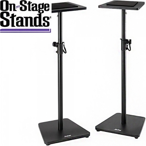 OnStageStand SMS7500B | 온스테이지스탠드 | 블랙 |스튜디오 높이조절 모니터 스피커 스탠드 | Pair | 정식수입품