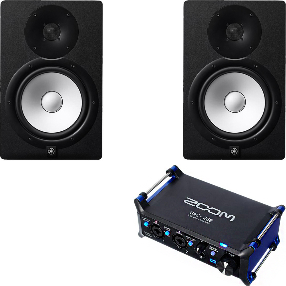 ZOOM UAC232 USB 2.0 오디오인터페이스 + Yamaha HS8 1조2개