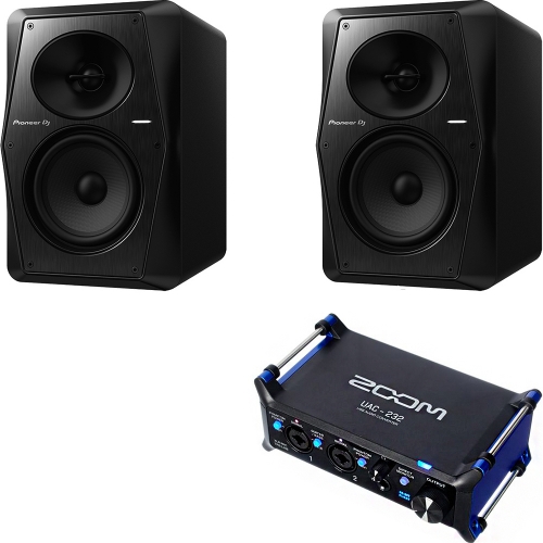 ZOOM UAC232 USB 2.0 오디오인터페이스 + Pioneer VM50 1조2개