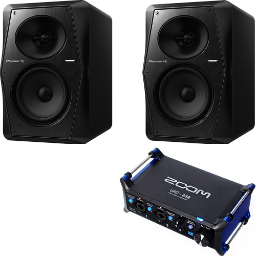 ZOOM UAC232 USB 2.0 오디오인터페이스 + Pioneer VM70 1조2개