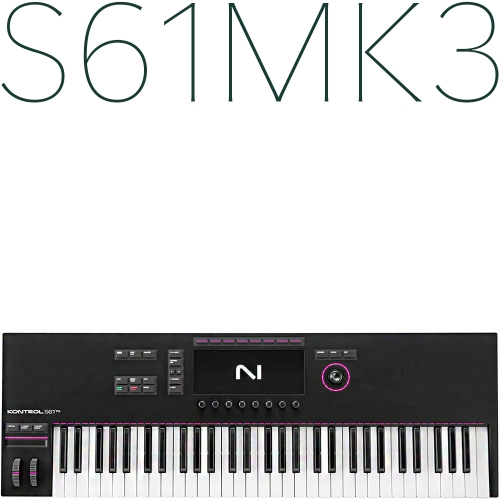 NativeInstruments Kontrol S61mk3 Komplete14Select포함 220V정식수입품 MIDI2.0지원