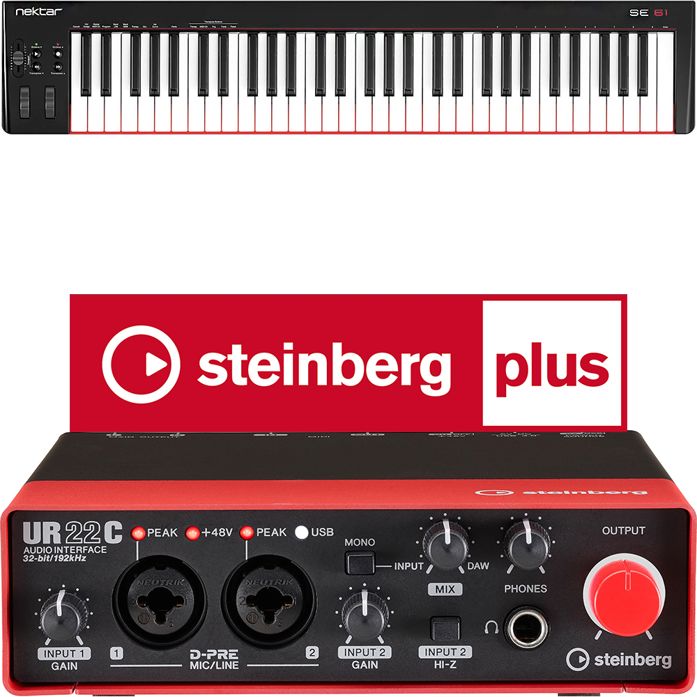 Steinberg UR22C RED + Nektar SE61 정식수입품 리뷰포함