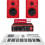 Steinberg UR22C RED + Monkey Gibbon5 RED + Arturia Keylab49mk2 + 고급서스틴페달 포함