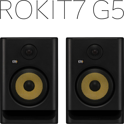 KRK ROKIT7 G5 스튜디오모니터 1조2개 220V 정식수입품 리뷰포함