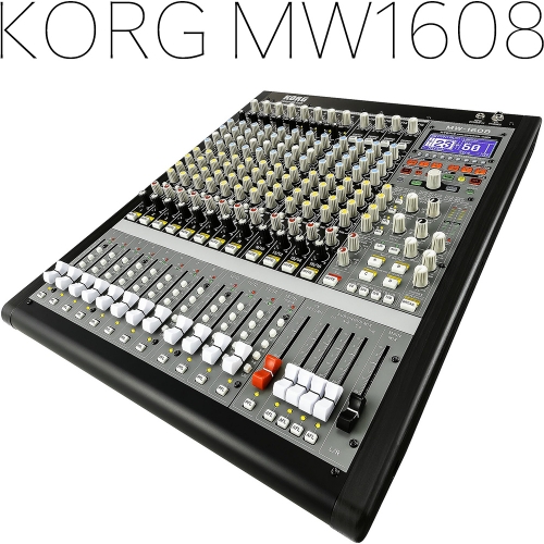 Korg MW1608 16채널 하이브리드믹서 220V정식수입품 *mackie 1604신형