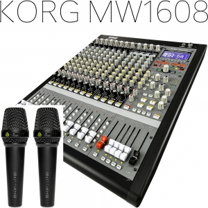 Korg MW1608 16채널 하이브리드믹서 lewittaudio mtp250 증정이벤트 (재고소진시까지)