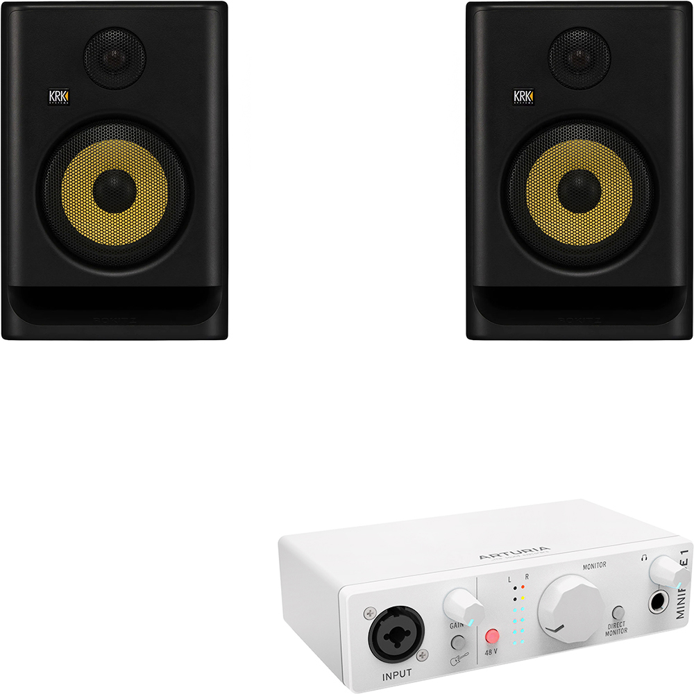 KRK ROKIT7 G5 1조2개 + MINIFUSE1 White 미니퓨즈1 정식수입품